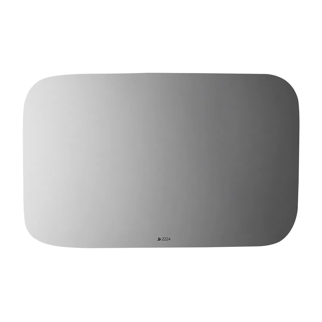 2224 – BURCO MIRROR Exterior Mirror Glass, OE Replacement Standard Mirror Manual Non-Heated Without Turn Signal Indic...